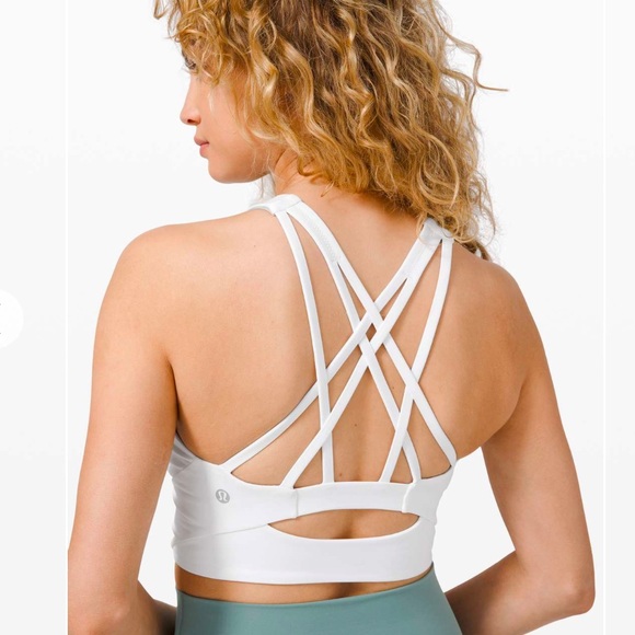 lululemon Free to be Serene Long Line Bra in Chartreuse - Picture 4 of 6